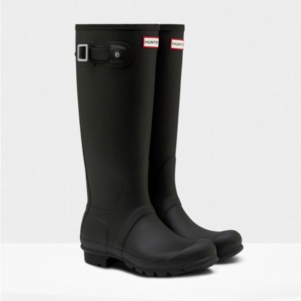 Black HUNTER Original Tall Rain Boots